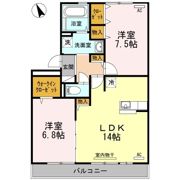 リヴェール北島の間取り画像