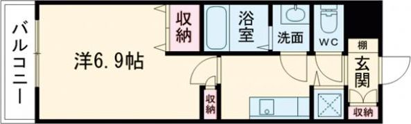 シルス藤森の間取り画像