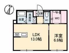 RAINBOW中島 A棟の間取り画像