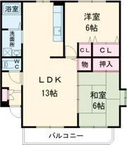 ハーバルフローラの間取り画像