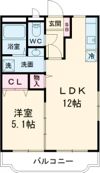 メゾンドセレナIIの間取り画像