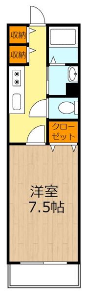 トレステーラ三芳の間取り画像