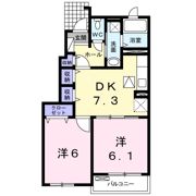 クレールコート 参番館の間取り画像