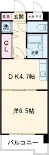 ライオンズマンション海田堀川町の間取り画像