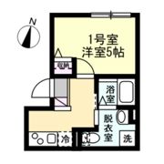ベイルーム小田栄Ⅱの間取り画像