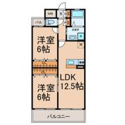 FRESCO SECOND(南棟)の間取り画像