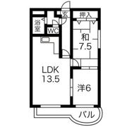 プレミエール円山の間取り画像