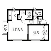 プライム4・4(PRIME4・4)の間取り画像