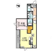 D-ROOM和田町の間取り画像