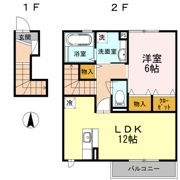 コーポレートハウスチョモザの間取り画像