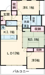 レヴィールガーデンつくば竹園の間取り画像