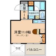 ミラージュにおの浜の間取り画像