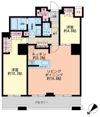 ザ・パークハウス西新宿タワー60の間取り画像