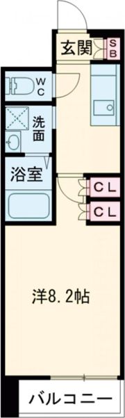 パークスの間取り画像