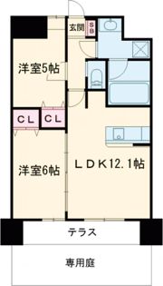 パークスの間取り画像