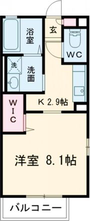 カサ・ヴェルテの間取り画像