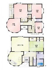 古市戸建(ファミリー)の間取り画像