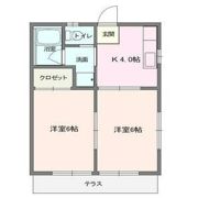 ブルーメアライ81の間取り画像