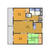 ライフステージDETOの間取り画像