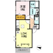 クレール コトーの間取り画像