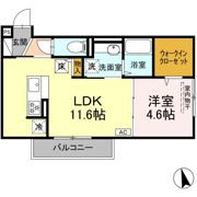 メゾングランレーヴ B棟の間取り画像