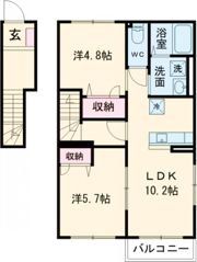 ローレンスⅠの間取り画像