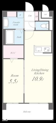 サンクレールの間取り画像