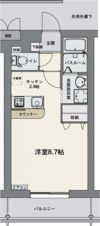 エム・セレーノの間取り画像