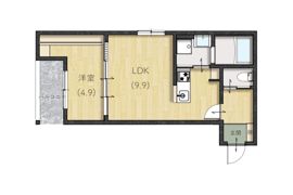 エクシア廿日市の間取り画像