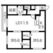 Ciel Serein(シエルスラン)の間取り画像
