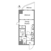 クオリタス門前仲町の間取り画像