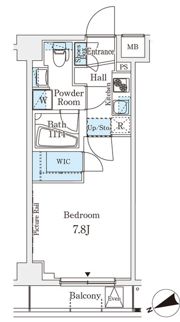 アジールコート山手動坂の間取り画像