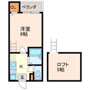 セジュール東別院の間取り画像