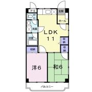 コーポ外間の間取り画像