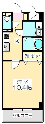マリベール老松の間取り画像