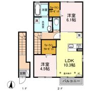 シャイニーコートⅡの間取り画像