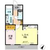 クレール響の間取り画像