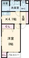 キルシュKの間取り画像