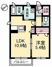 シャーメゾンショコラの間取り画像