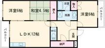 ルモンクレール枝吉の間取り画像