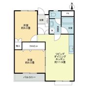 デイジー三条の間取り画像