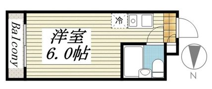 レジダンスイン・目黒の間取り画像