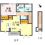 セ・ラヴィの間取り画像
