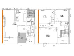 メゾンクレスト多治米Ⅱの間取り画像