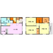 高木2丁目戸建貸家の間取り画像