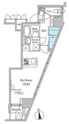 SK－ONE市ヶ谷の間取り画像