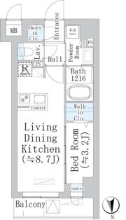 アーデル浮間舟渡の間取り画像