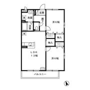 エアリーコート・Kの間取り画像