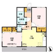 シャルマン ドミール Bの間取り画像