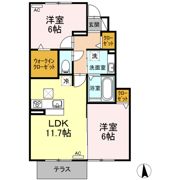 D-room堀江の間取り画像